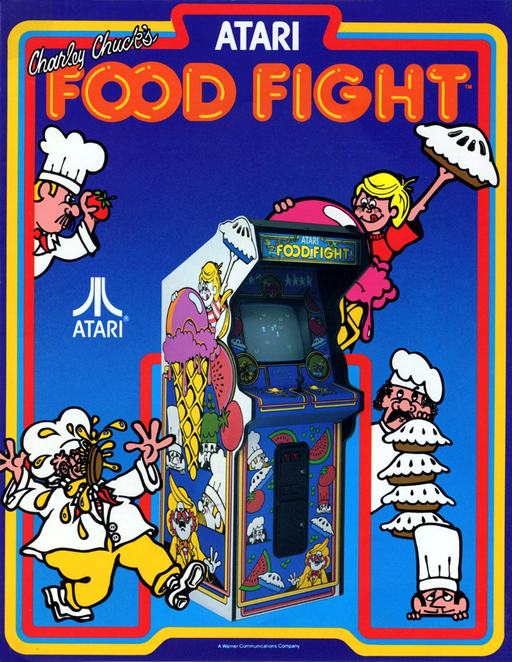 Food Fight (rev 1) Arcade Game Cover